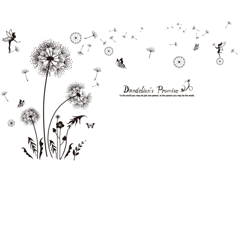 Detail Gambar Bunga Dandelion Gambar Buah Hitam Putih Nomer 14