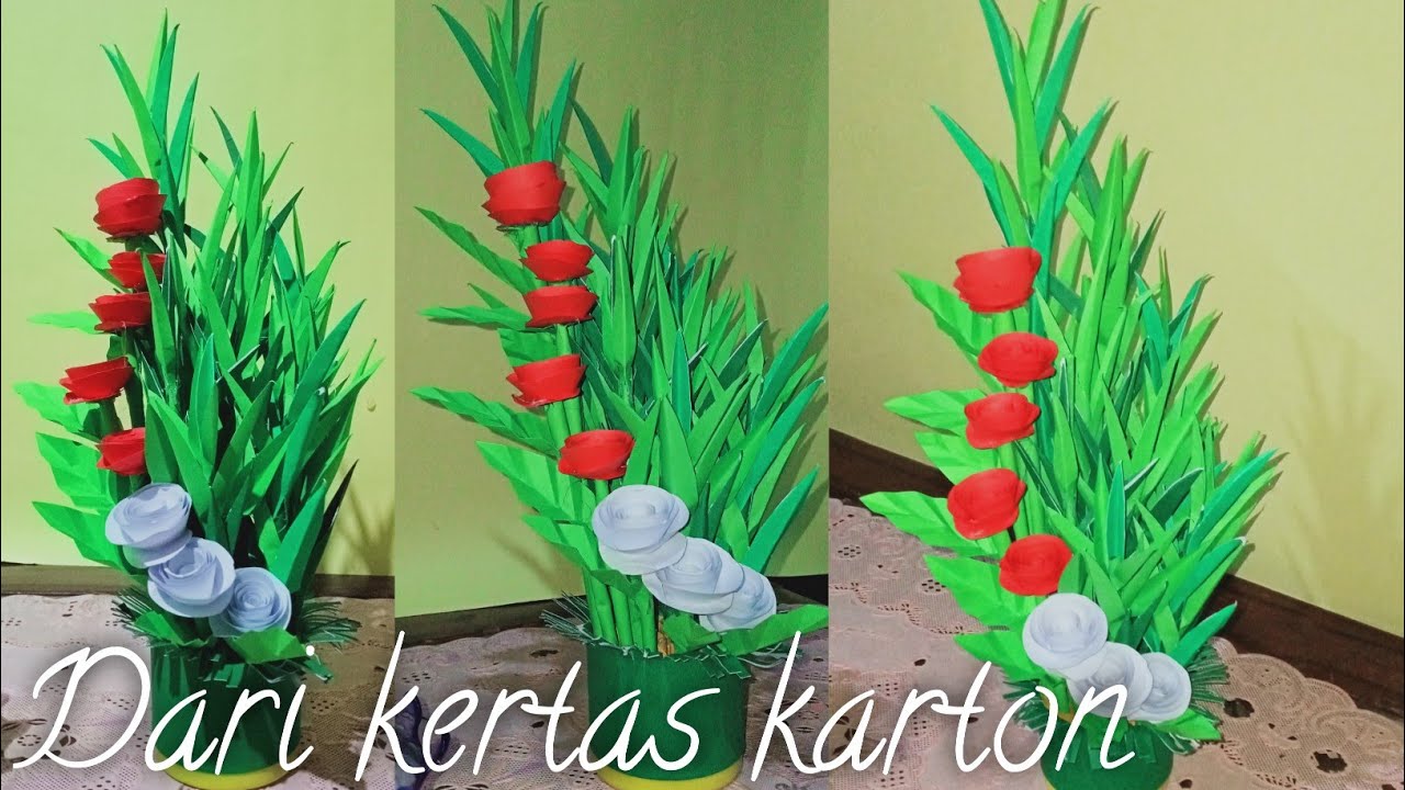 Detail Gambar Bunga Dari Kertas Karton Nomer 51