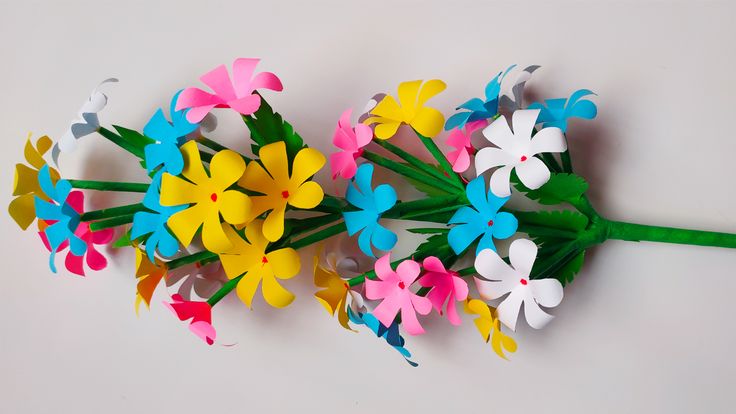 Detail Gambar Bunga Dari Kertas Warna Nomer 21