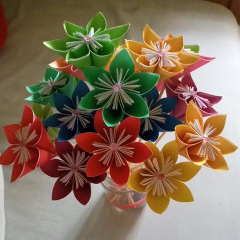 Detail Gambar Bunga Dari Origami Nomer 40