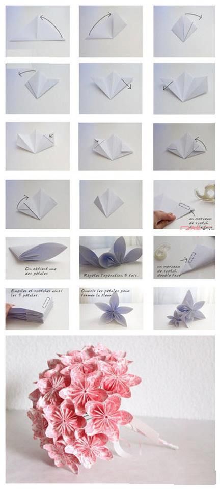 Detail Gambar Bunga Dari Origami Nomer 47
