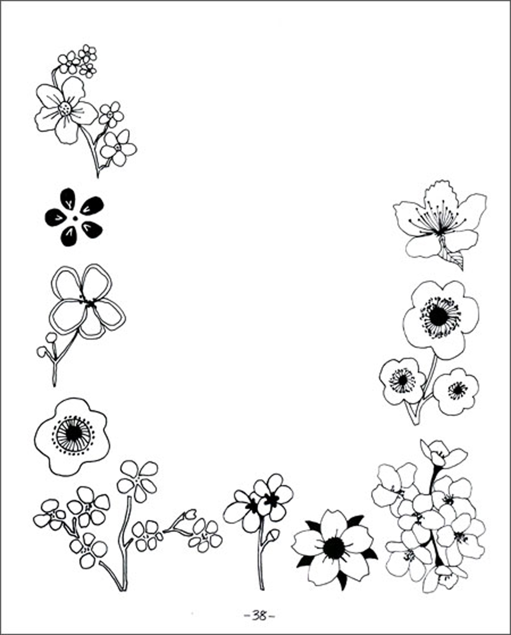 Detail Gambar Bunga Di Buku Gambar Nomer 5