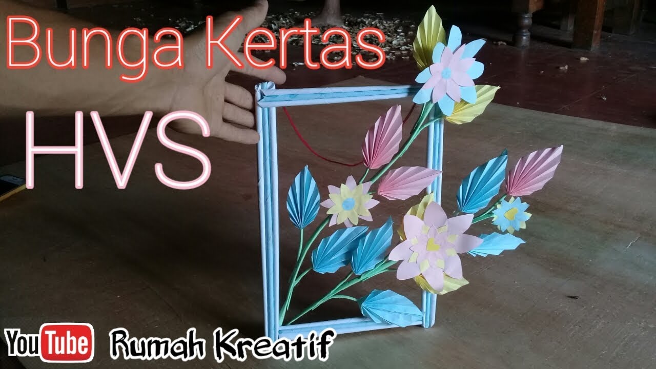 Detail Gambar Bunga Di Kertas Hvs Nomer 26