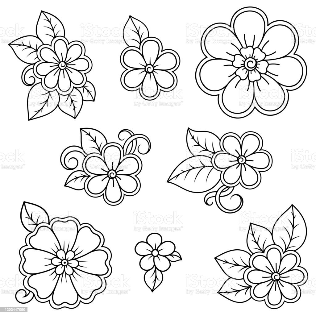 Detail Gambar Bunga Doodle Simple Nomer 50