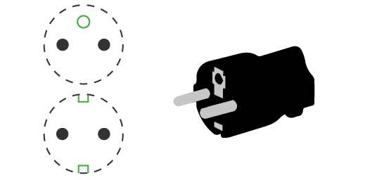 Detail Stecker Typ F Deutschland Nomer 2