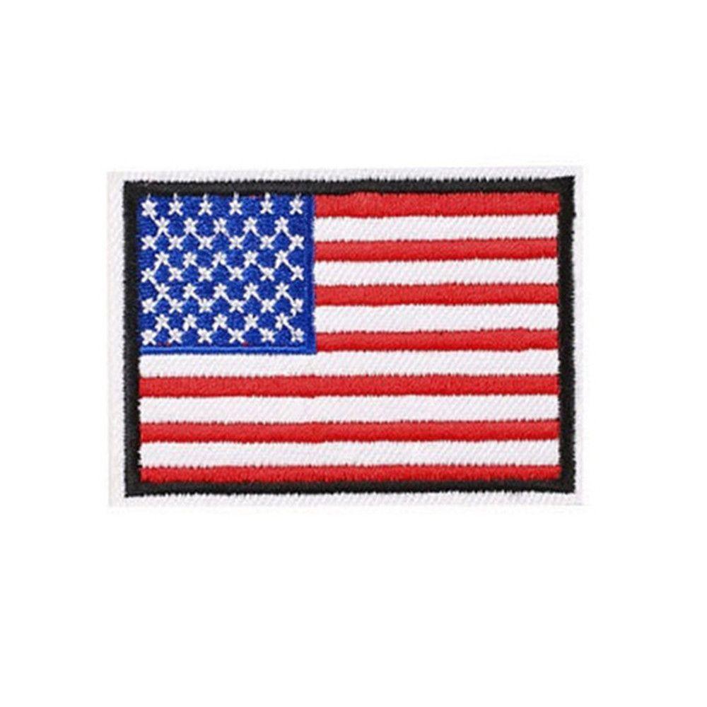 Detail Usa Flagge Gestickt Nomer 10