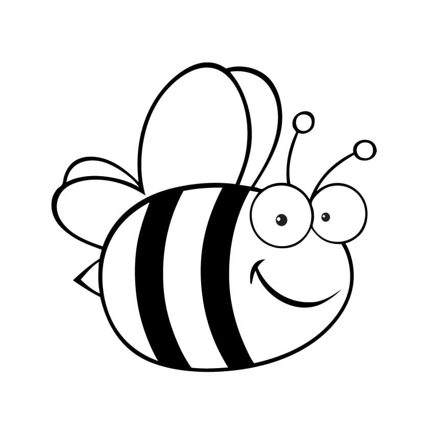Biene Zum Ausdrucken - KibrisPDR