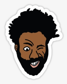 Detail Childish Gambino Sticker Nomer 2