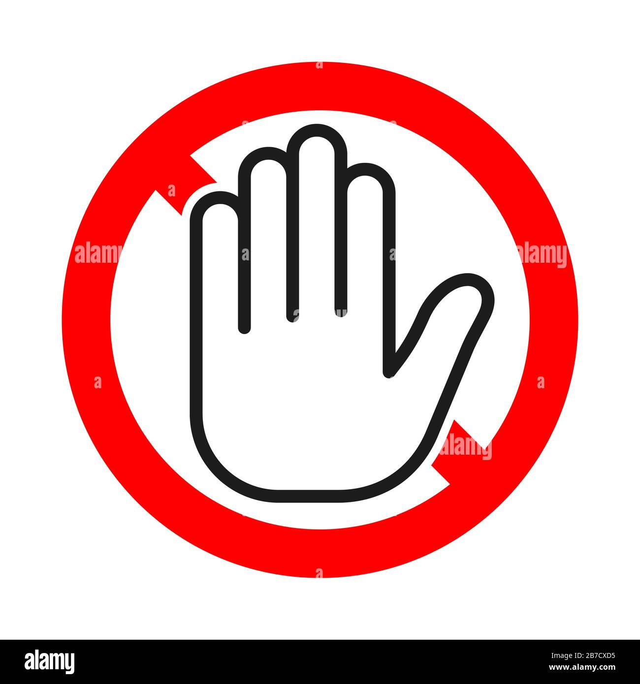 Detail Forbidden Sign Nomer 8