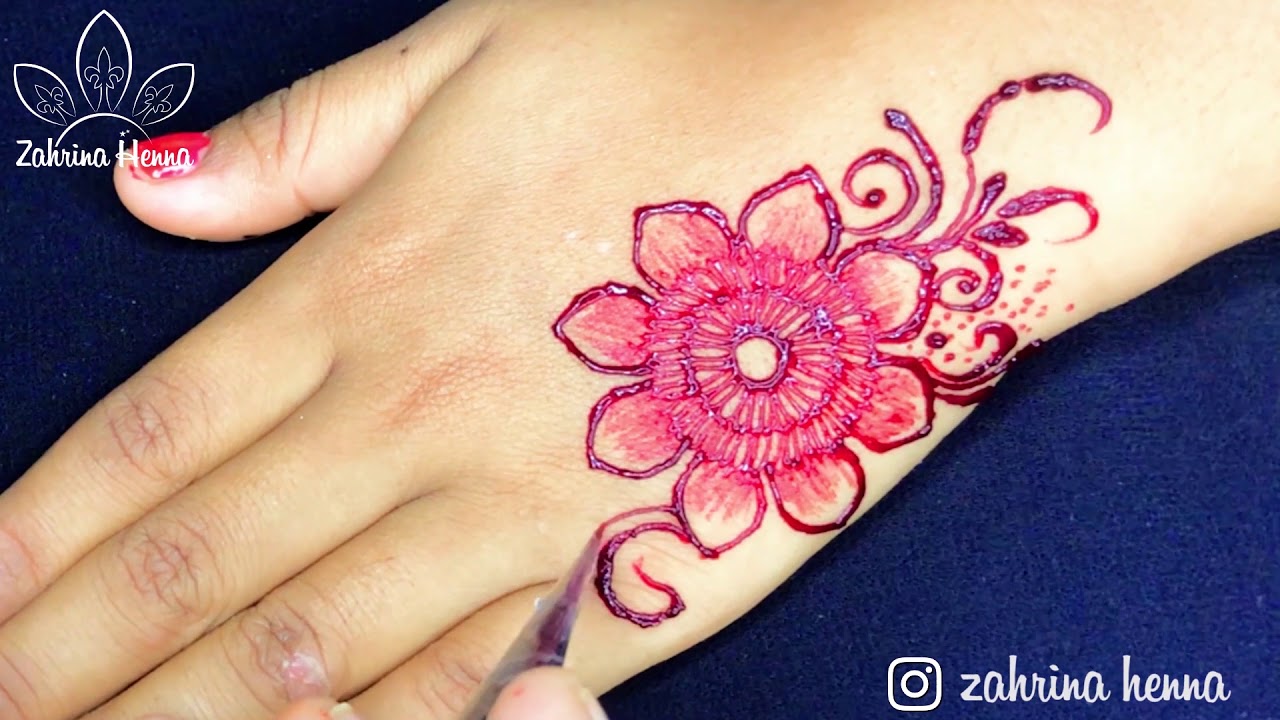 Detail Gambar Bunga Henna Simple Nomer 53