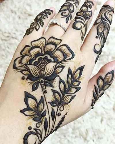 Detail Gambar Bunga Henna Simple Nomer 55