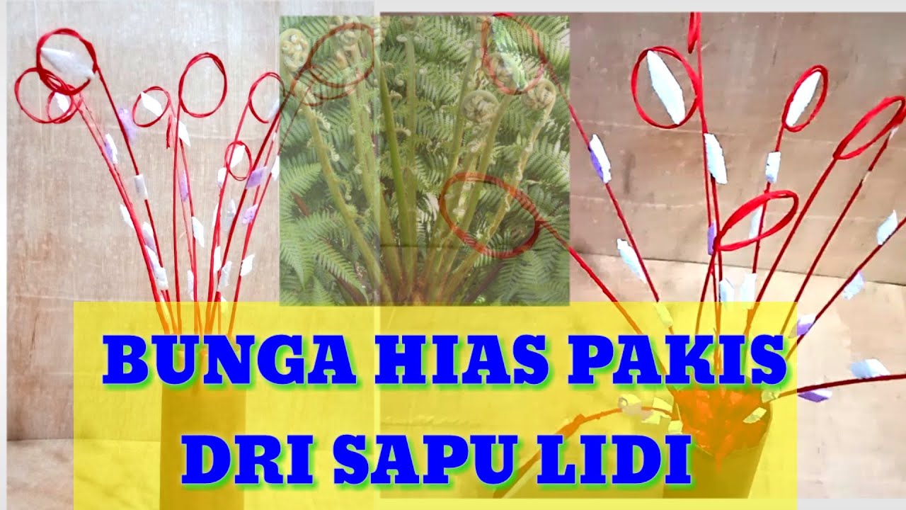 Detail Gambar Bunga Hias Dari Lidi Nomer 30