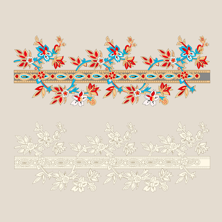Detail Gambar Bunga Hiasan Pinggiran Kertas Nomer 5