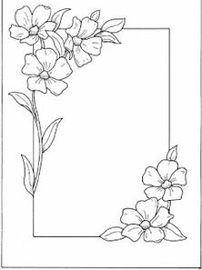 Detail Gambar Bunga Hiasan Tepi Nomer 3