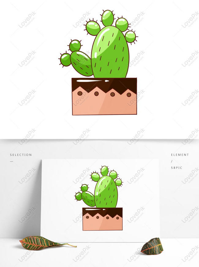 Detail Gambar Bunga Kaktus Kartun Nomer 40