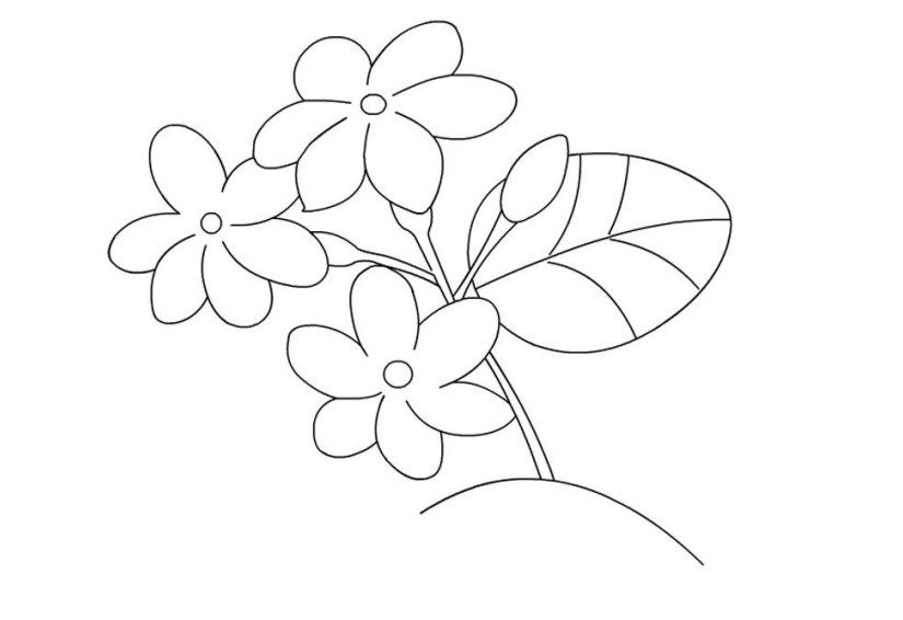 Detail Gambar Bunga Kartun Mewarnai Nomer 28