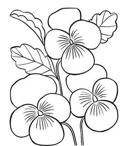 Detail Gambar Bunga Kartun Tanpa Warna Nomer 3