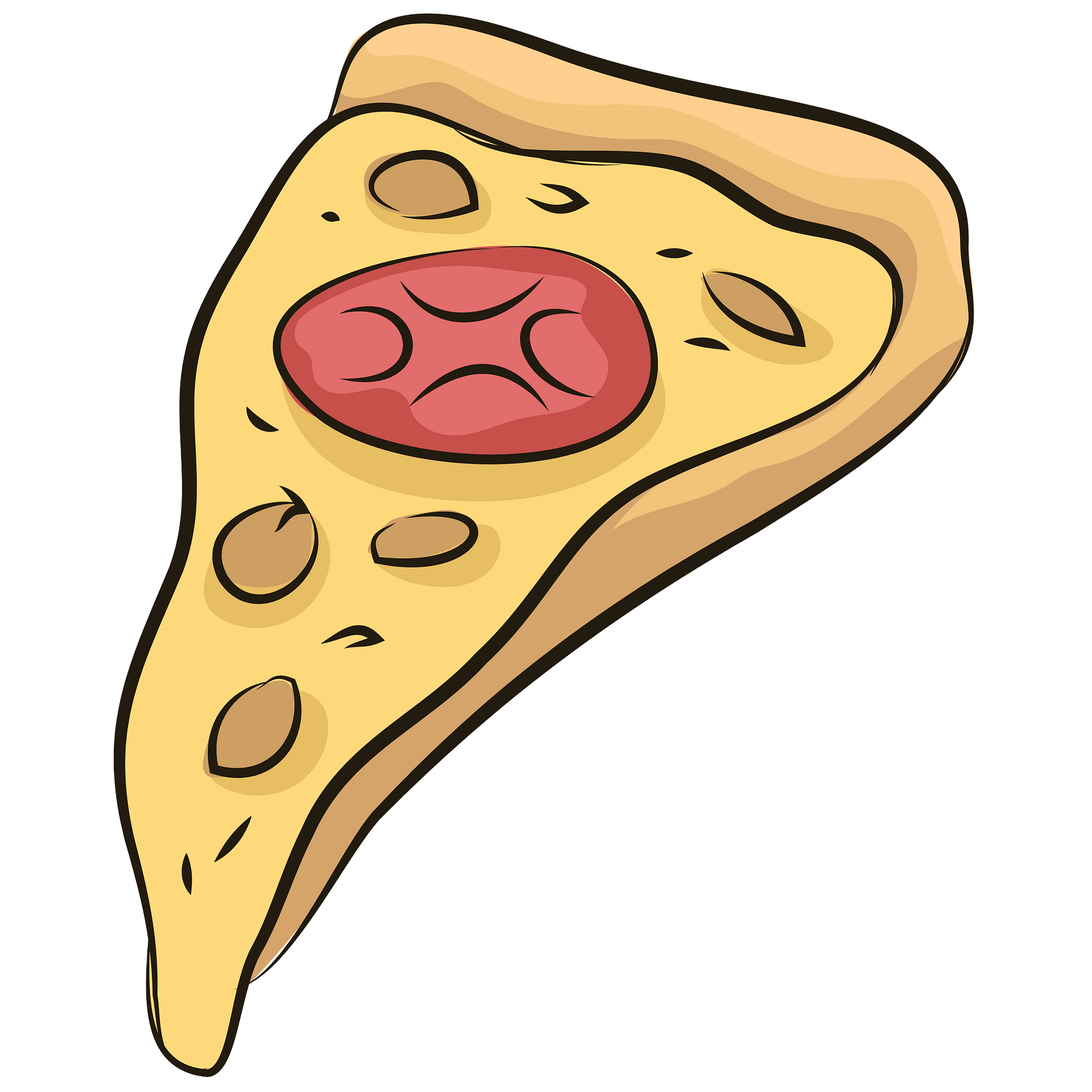 Detail Pizza Slice Nomer 20