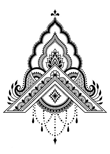 Detail Sternum Mandala Tattoo Designs Nomer 26