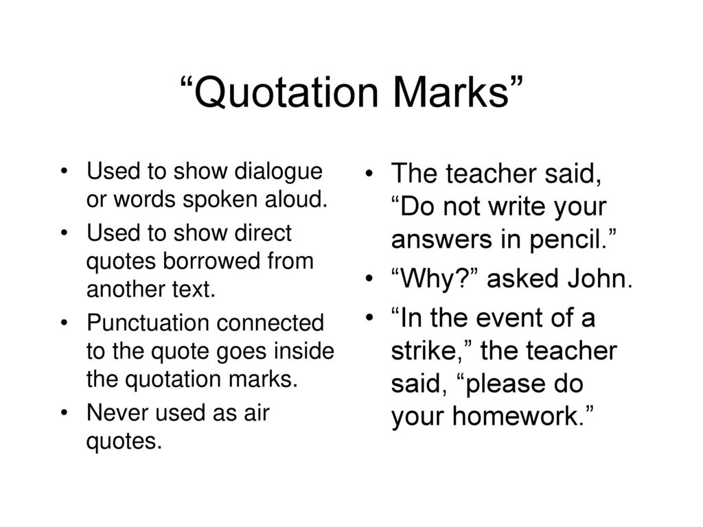 Detail Air Quotes In Writing Nomer 7