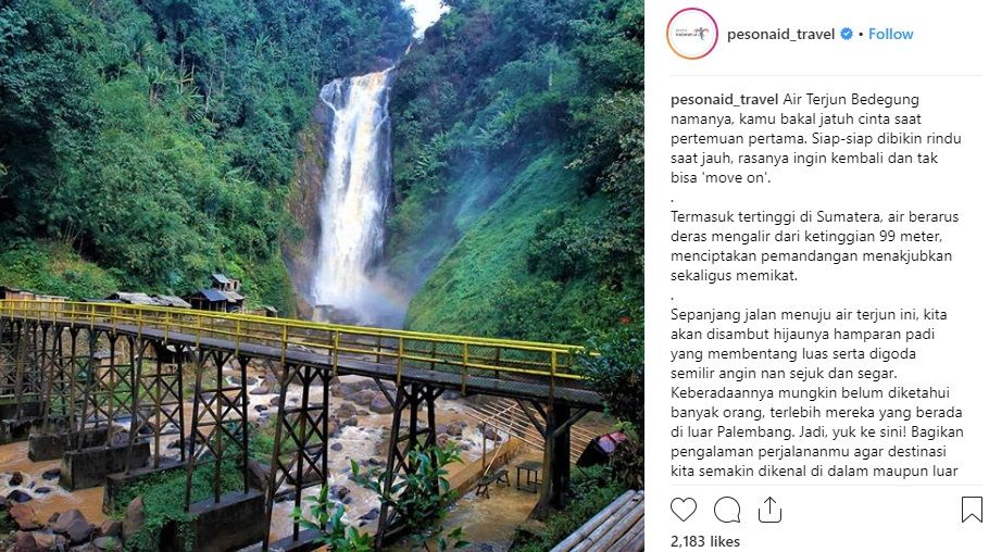 Detail Air Terjun Bedegung Muara Enim Nomer 17