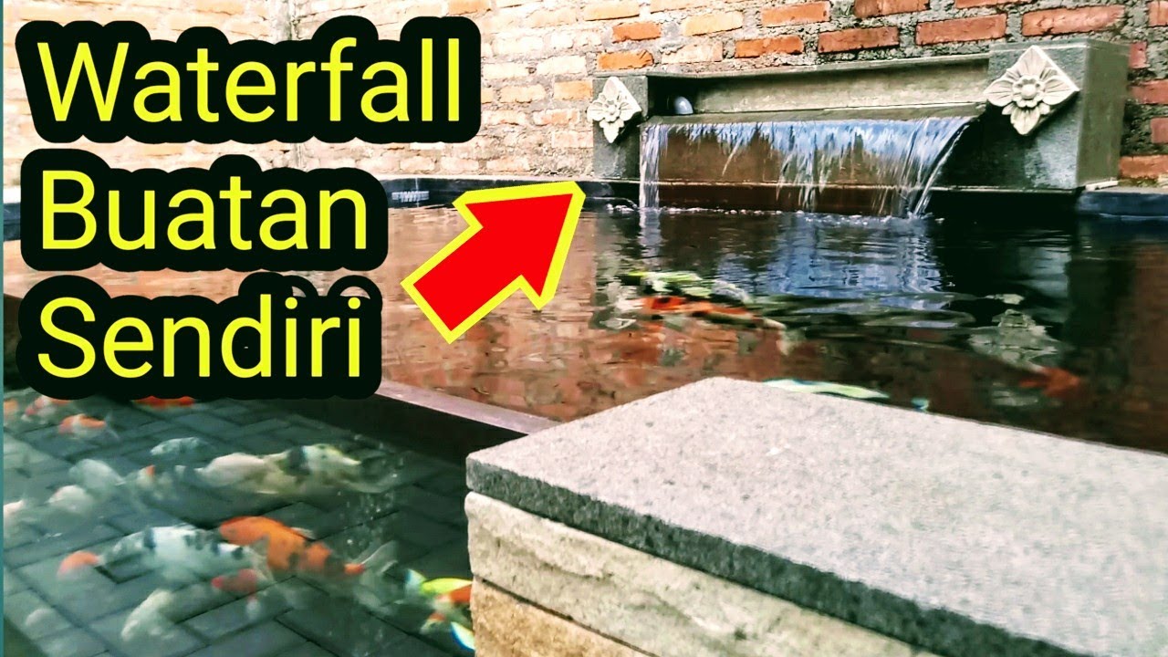 Detail Air Terjun Kolam Ikan Minimalis Nomer 17