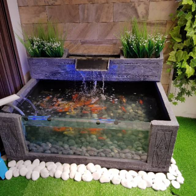 Detail Air Terjun Kolam Ikan Minimalis Nomer 23