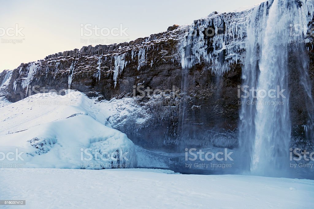 Detail Air Terjun Seljalandsfoss Di Islandia Nomer 24