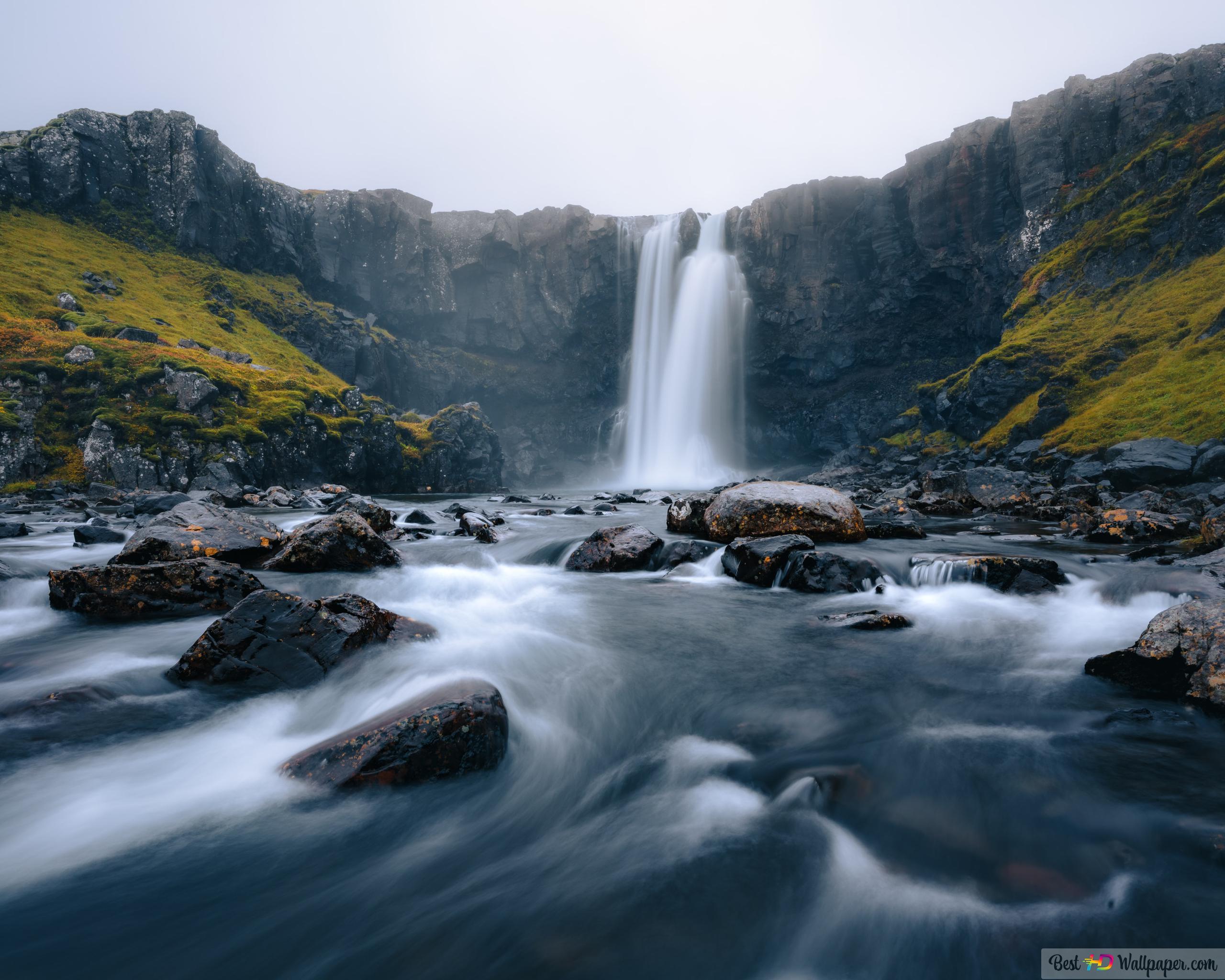 Detail Air Terjun Seljalandsfoss Di Islandia Nomer 31