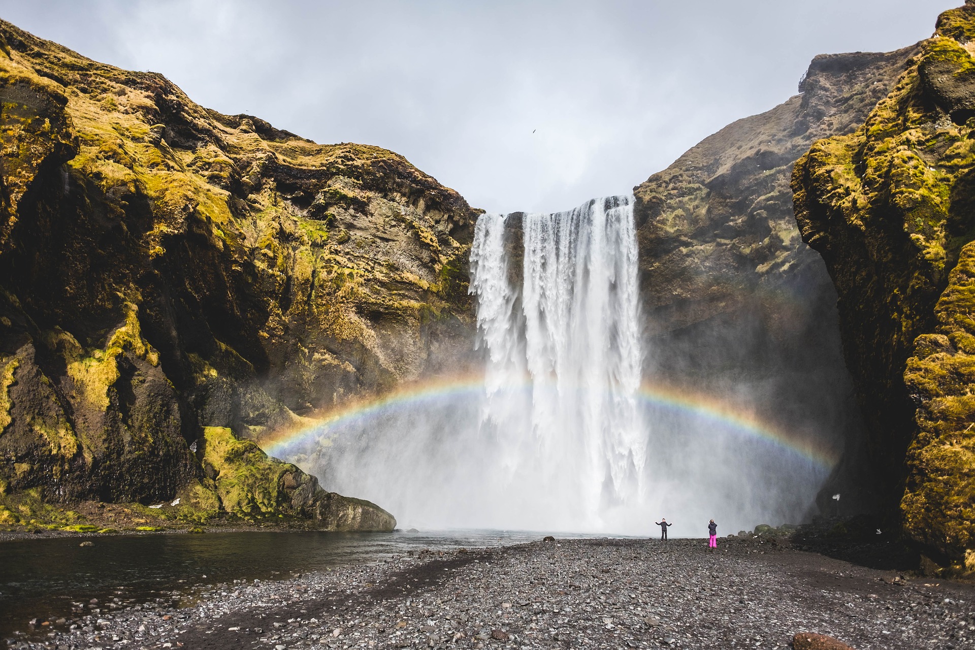 Detail Air Terjun Seljalandsfoss Di Islandia Nomer 35