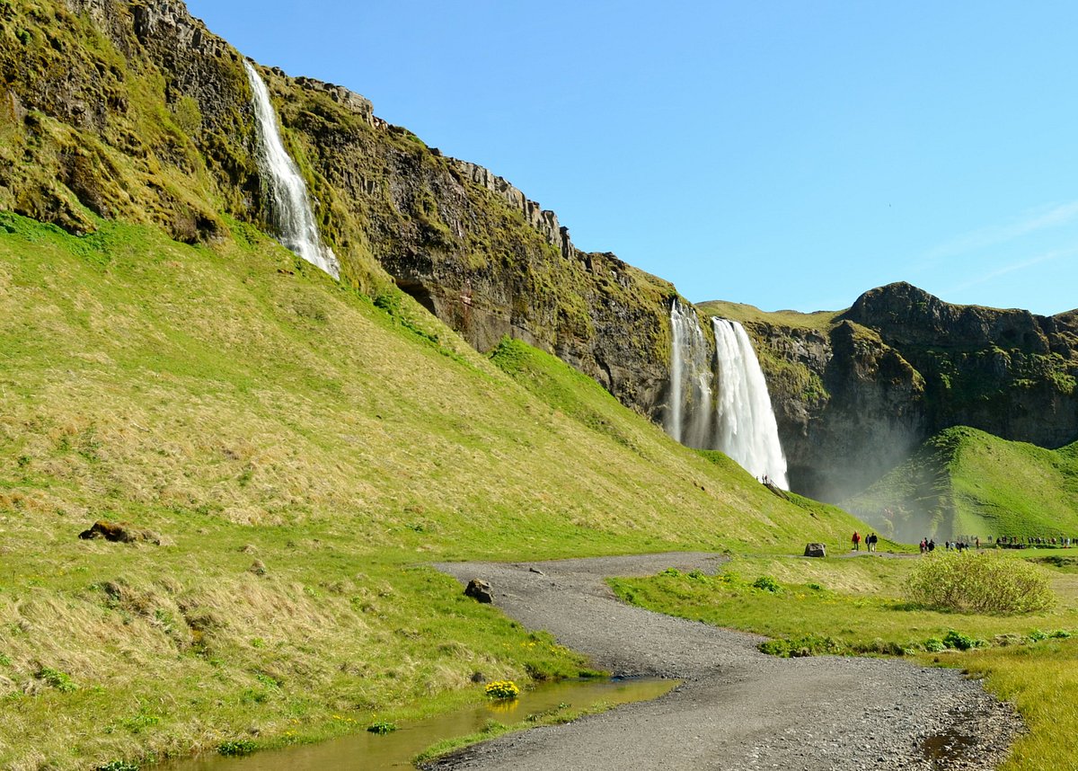 Detail Air Terjun Seljalandsfoss Di Islandia Nomer 44