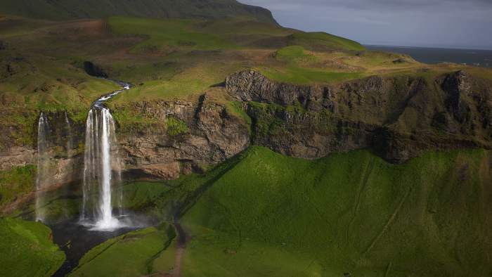 Detail Air Terjun Seljalandsfoss Di Islandia Nomer 51