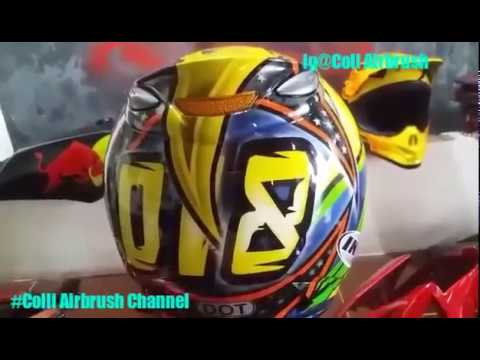 Detail Airbrush Helm Grafis Nomer 17