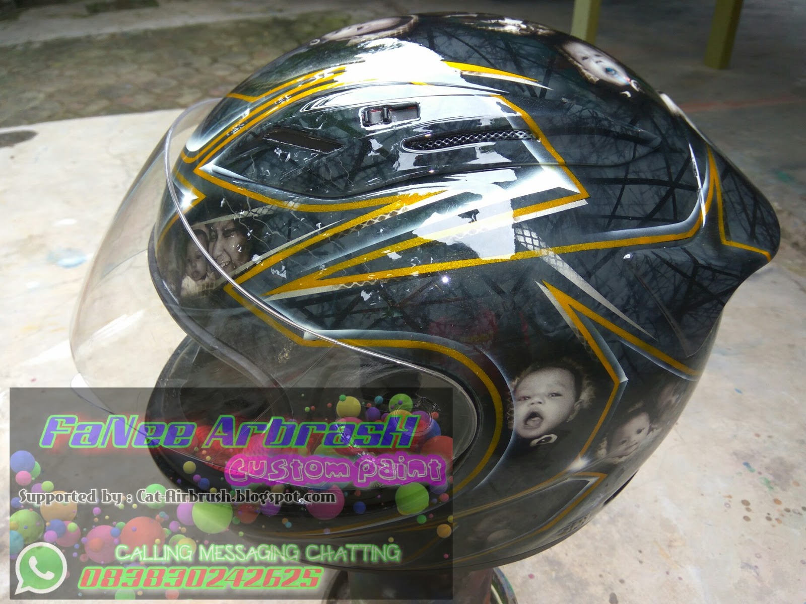 Detail Airbrush Helm Grafis Nomer 40