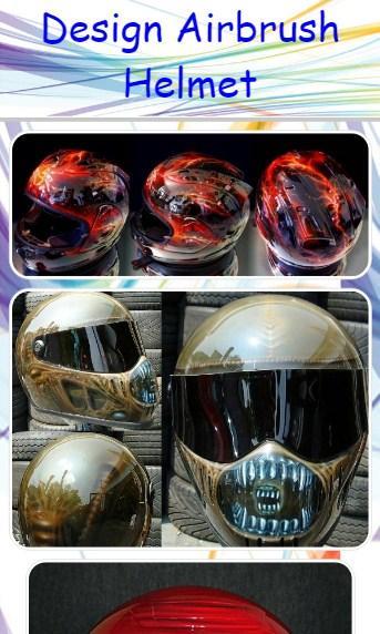 Detail Airbrush Helm Grafis Nomer 43