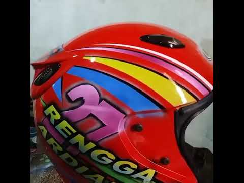 Detail Airbrush Helm Ink Grafis Nomer 14