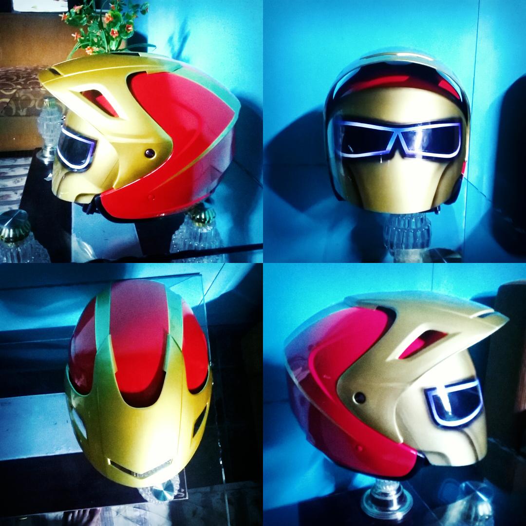 Detail Airbrush Helm Keren Nomer 14