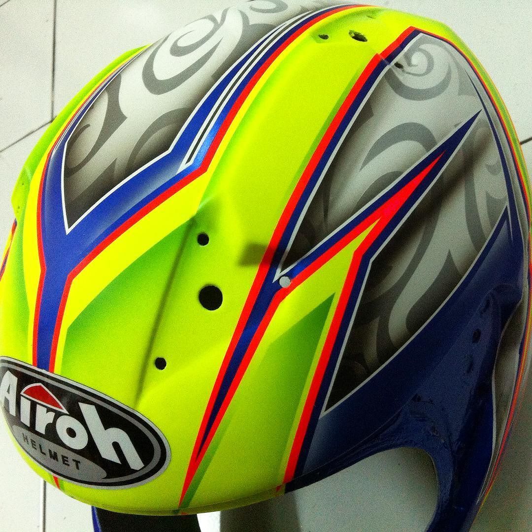 Detail Airbrush Helm Keren Nomer 5