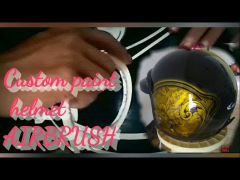Detail Airbrush Helm Keren Nomer 47