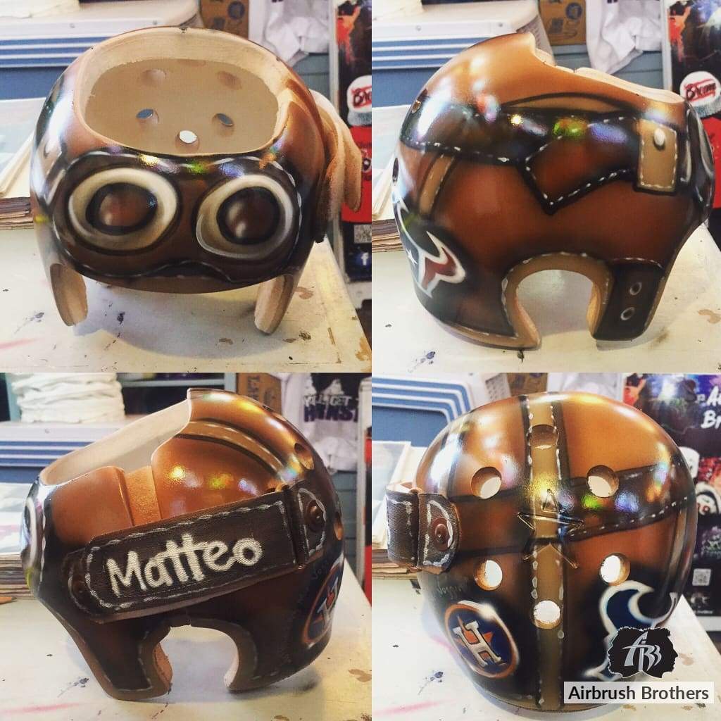 Detail Airbrush Helm Keren Nomer 50