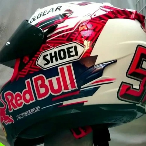 Detail Airbrush Helm Keren Nomer 55