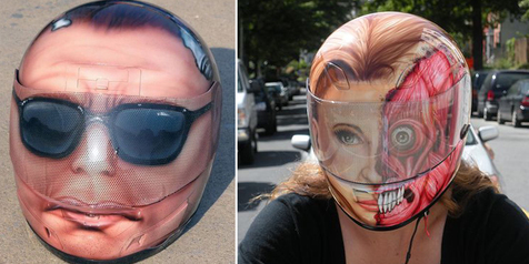 Detail Airbrush Helm Keren Nomer 10