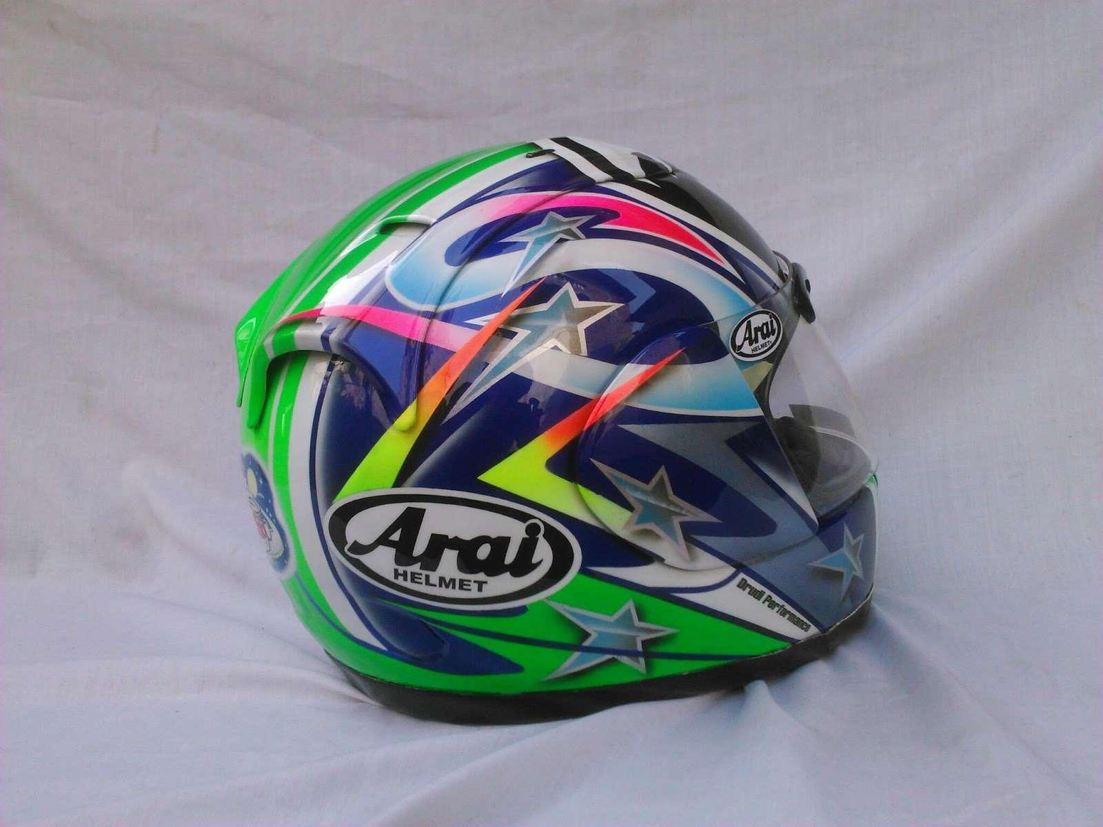 Detail Airbrush Helm Simple Nomer 17