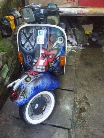 Detail Airbrush Vespa Px Nomer 18