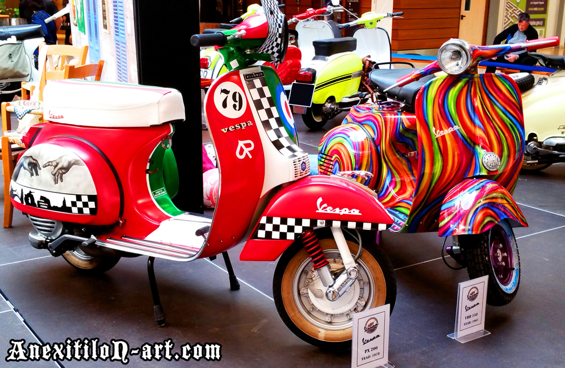 Detail Airbrush Vespa Px Nomer 5