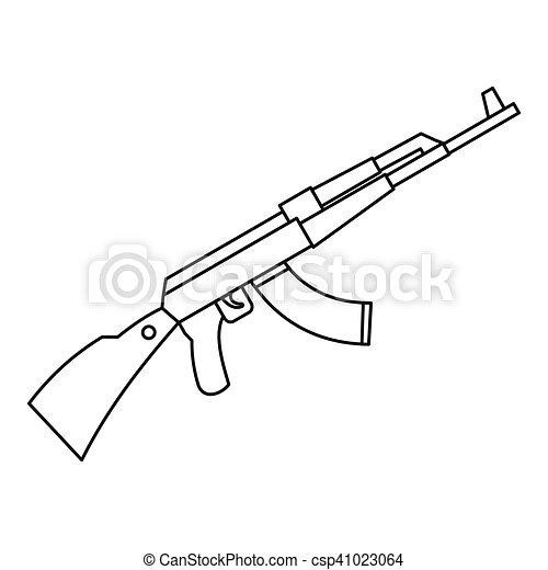 Detail Ak 47 Clipart Nomer 40