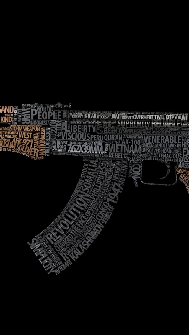 Detail Ak 47 Iphone Wallpaper Nomer 41