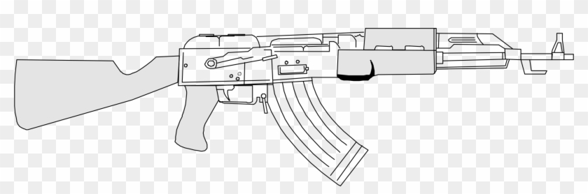 Detail Ak 47 Silhouette Png Nomer 28