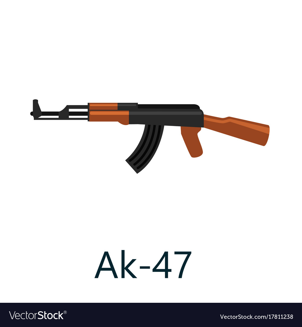 Detail Ak 47 Vector Nomer 19