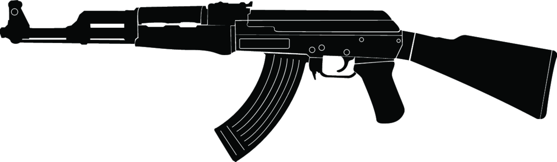 Detail Ak 47 Vector Nomer 9